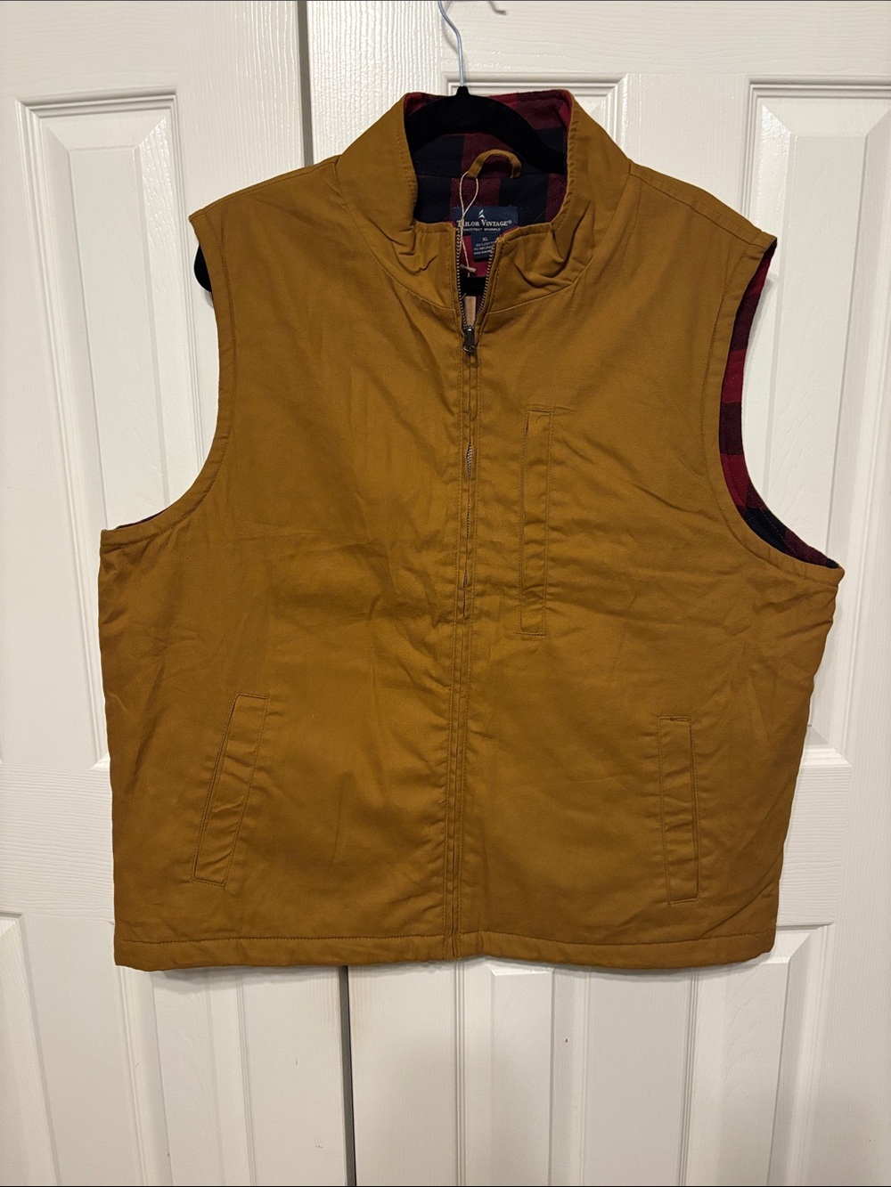 Tailor Vintage Pur Tec Cotton Canvas Vest